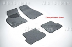 Коврики текстильные Seintex на резиновой основе для салона BMW X3 E-83 2003-2010 СЕРЫЕ
