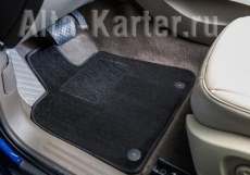 Коврики текстильные Seintex на нескользящей основе для салона Ford Fiesta V 2002-2008