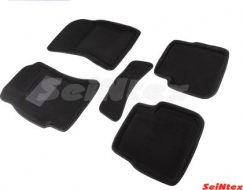 Коврики Seintex 3D ворсовые для салона Subaru Forester III 2008-2012