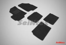 Коврики текстильные Seintex на нескользящей основе для салона Chery Tiggo 5 T21 2014-2021