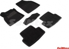 Коврики Seintex 3D ворсовые для салона Renault Fluence 2010-2021
