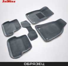 Коврики текстильные 3D Seintex для салона BMW 5-Серия F10 2013-2016 Серые