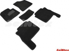 Коврики Seintex 3D ворсовые для салона Hyundai Santa Fe II рестайлинг 2010-2012